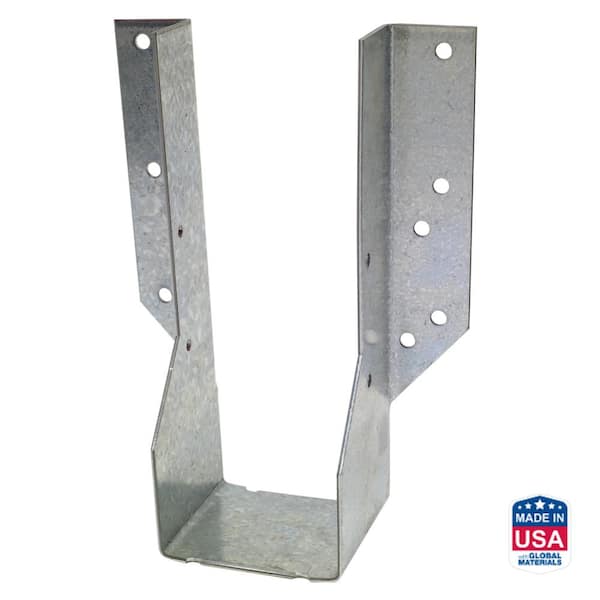 Simpson Strong-Tie HU Galvanized Face-Mount Joist Hanger for 3x8 ...