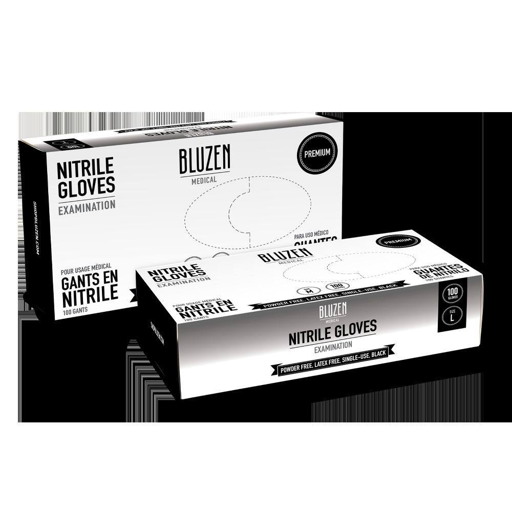 nitrile gloves bluzen