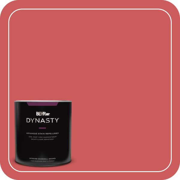 BEHR DYNASTY 1 qt. #P160-5 Pinkadelic Eggshell Enamel Interior Stain-Blocking Paint and Primer