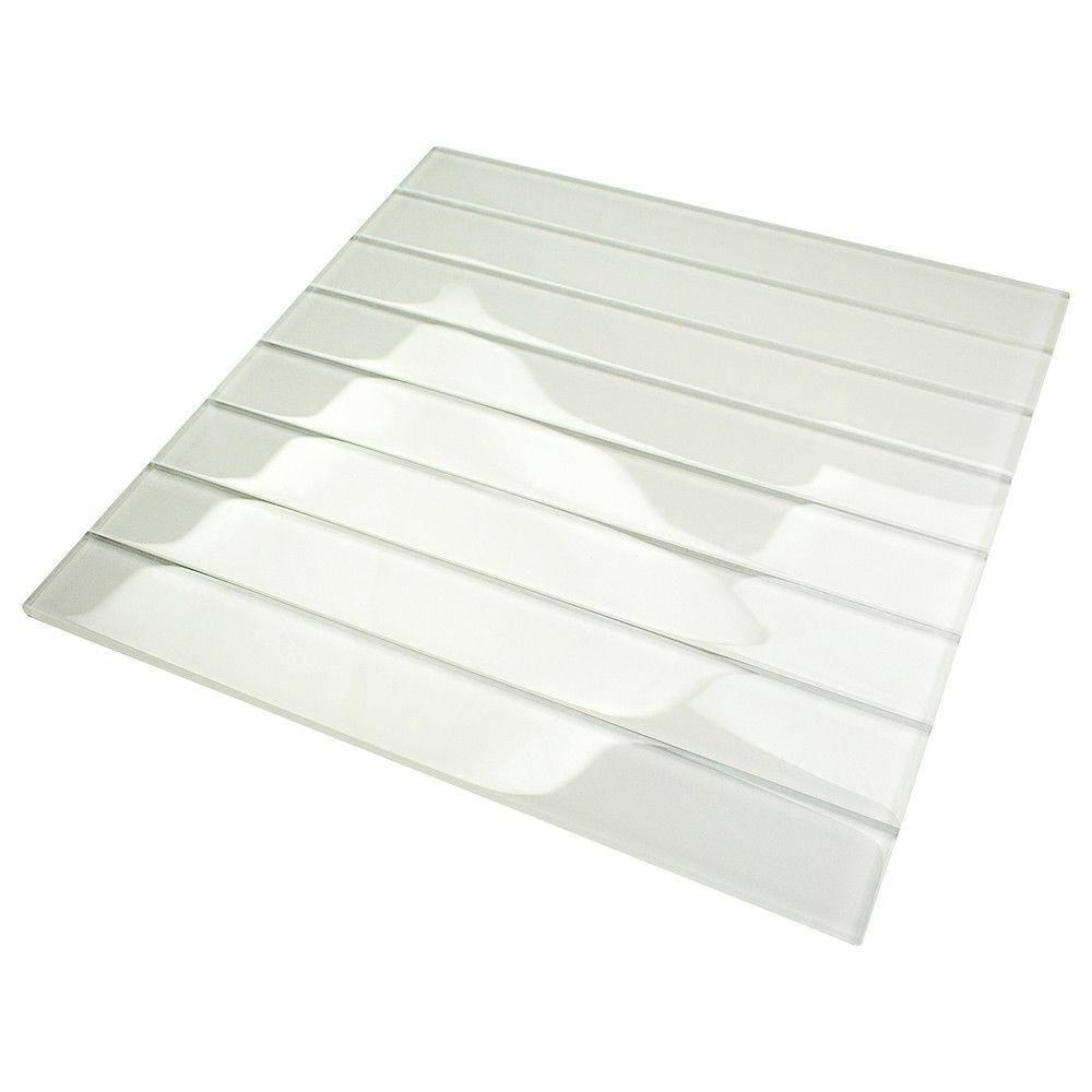 Lucid 2" x 16" Glass Subway Wall Tile (4.3 sq. ft./ box)