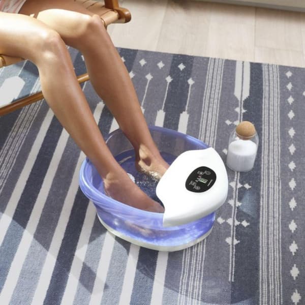 Salt-N-Soak Pro Footbath with Heat Boost - Homedics