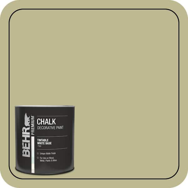 BEHR 1 qt. #S370-3 Sage Brush Interior Chalk Finish Paint 710004