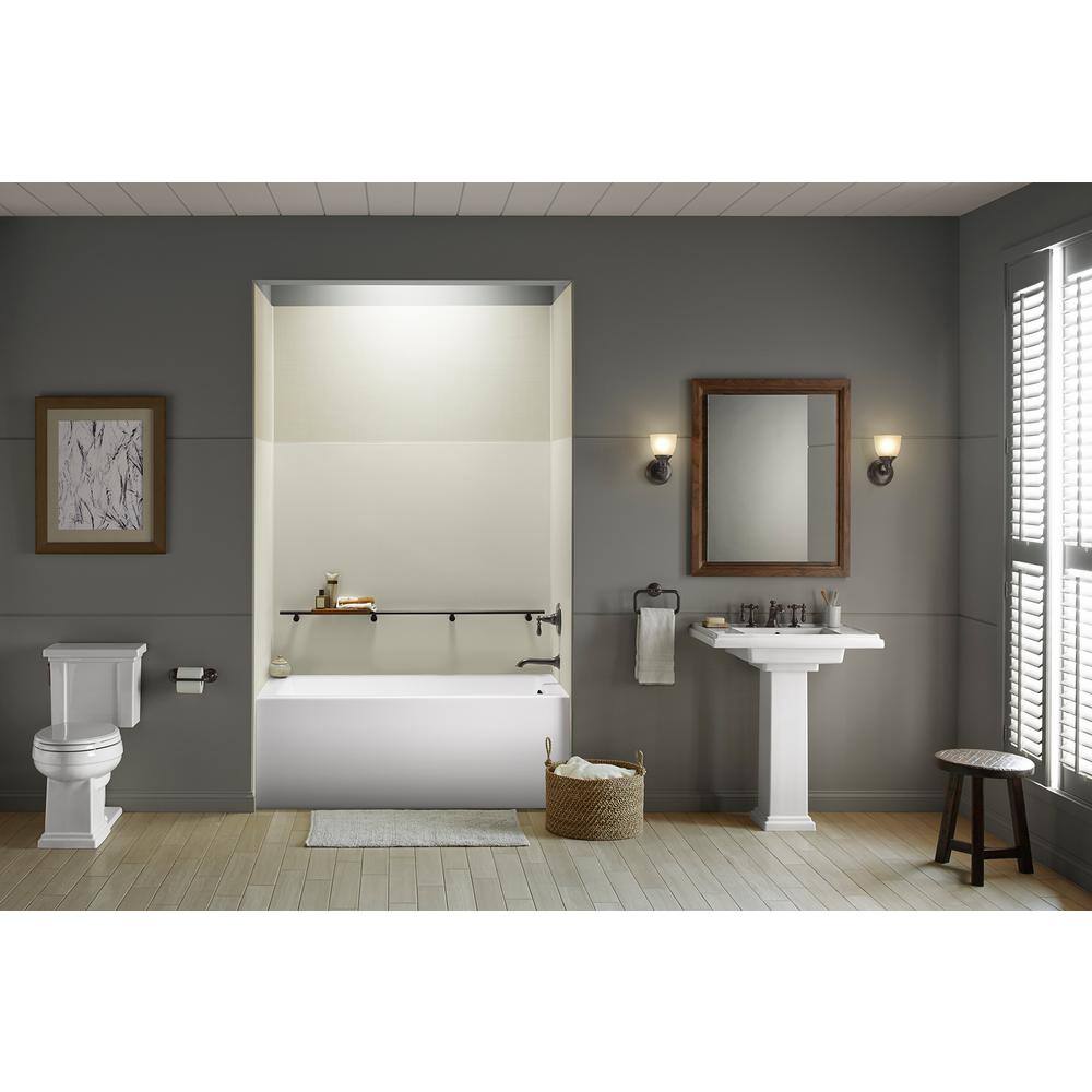Devonshire Vintage Oil-Rubbed Bronze Bathroom Wall Sconce, 9.13" Height