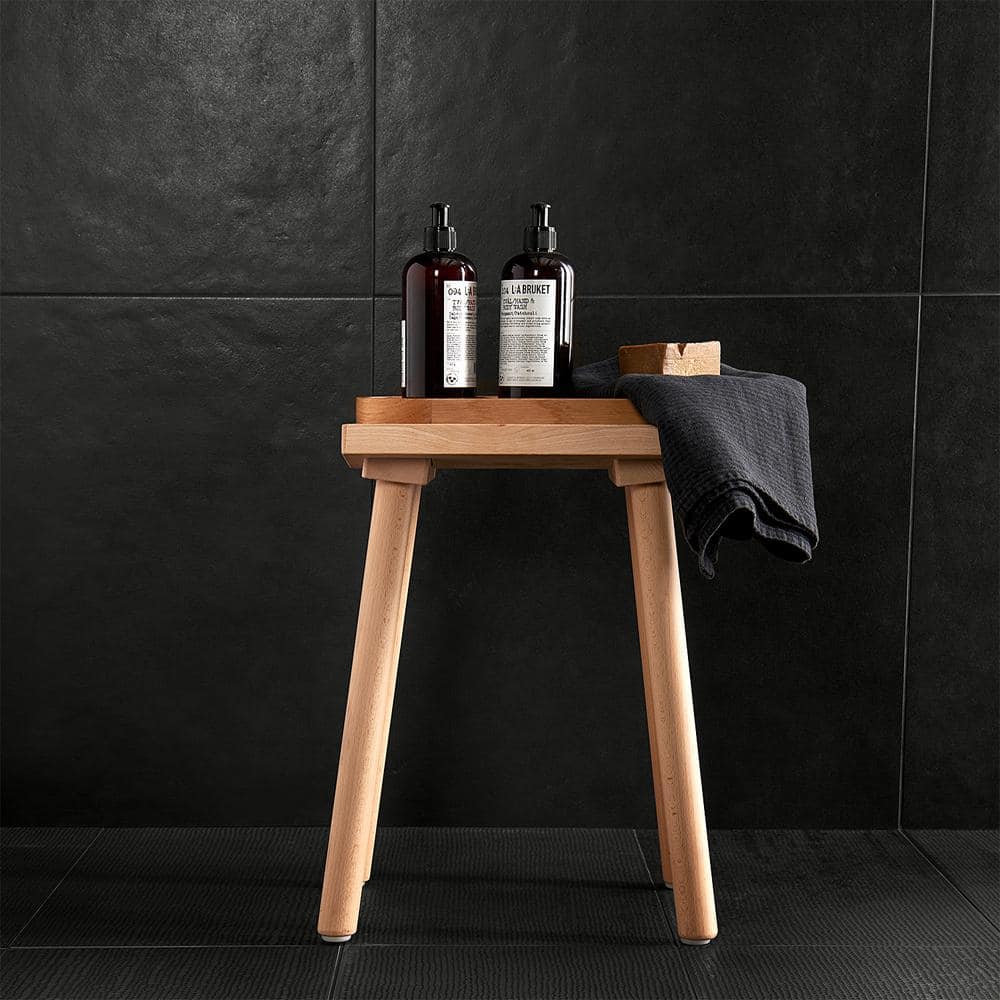 Vocal 24'' x 24'' Matte Black Porcelain Floor and Wall Tile