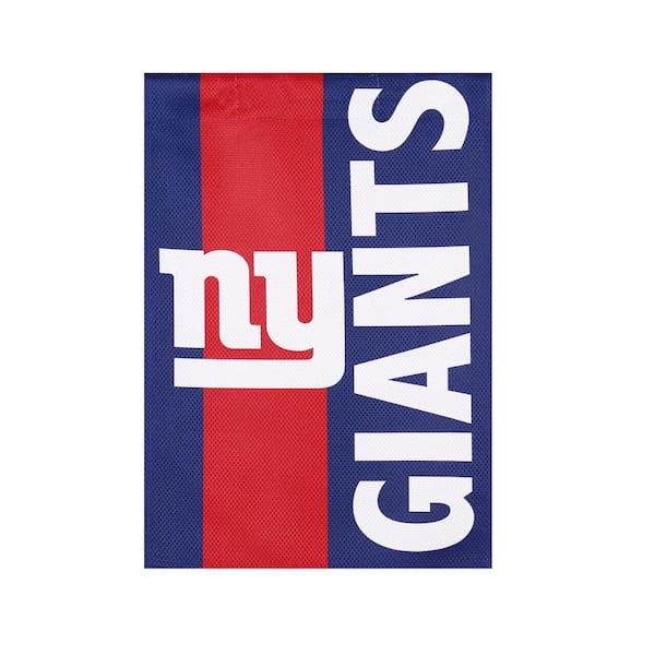 Fan Essentials 12 in. x 18 in. New York Giants Garden Flag ZHD14ES3820 ...