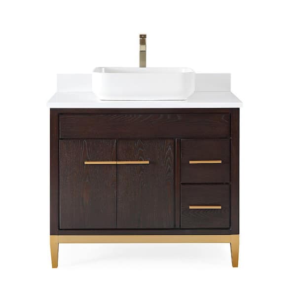 36 bathroom vanity with 2024 vessel sink