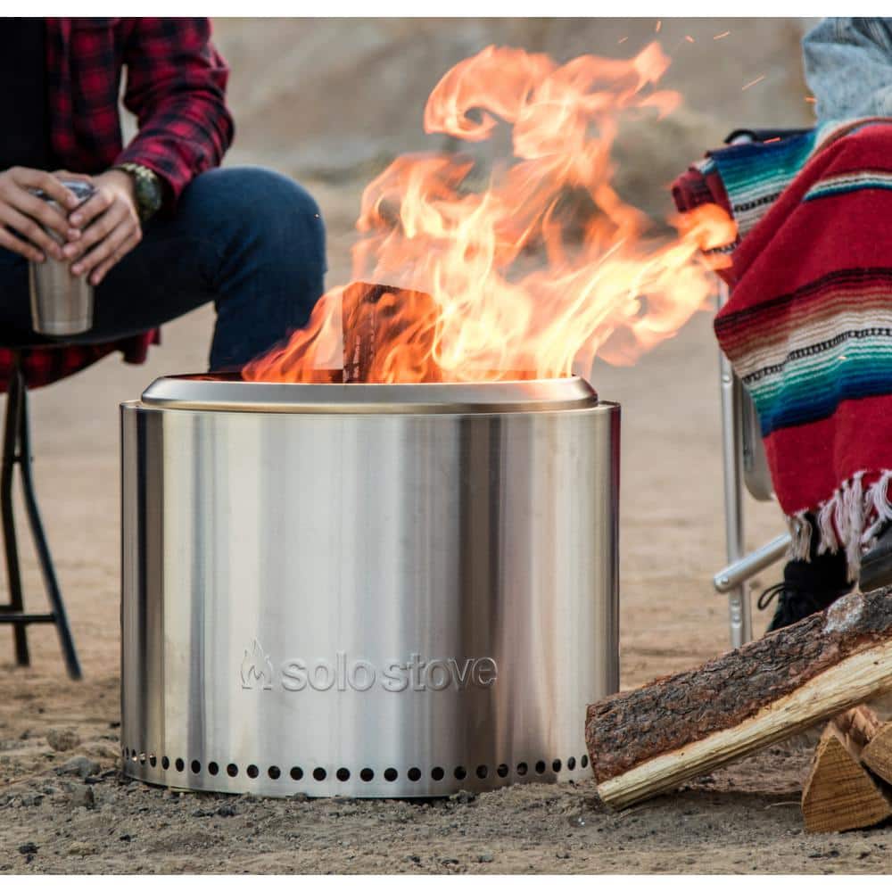Solo Stove Bonfire 2.0 Smokeless Stainless Steel Fire Pit