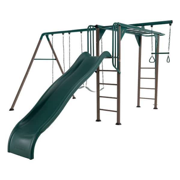 Lifetime adventure shop monkey bar playset