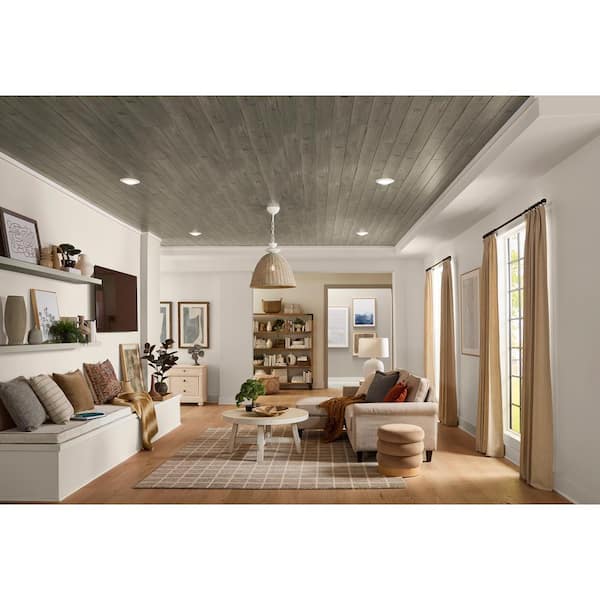 WoodHaven 5 in x 7 ft Weathered Tongue and Groove Ceiling Plank (29 sq. ft./Case)