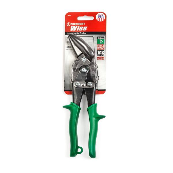 Crescent Wiss 9-1/4 in. Compound Action Offset Straight and