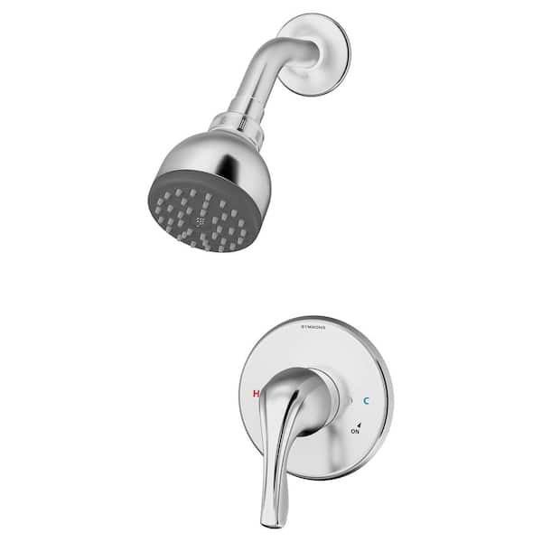 Symmons Origins 1-Handle Shower Faucet Trim in Chrome (Valve not included)