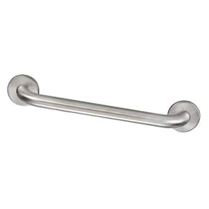 12 in. x 1-1/2 in. Concealed Screw Safety Grab Bar in Satin Nickel