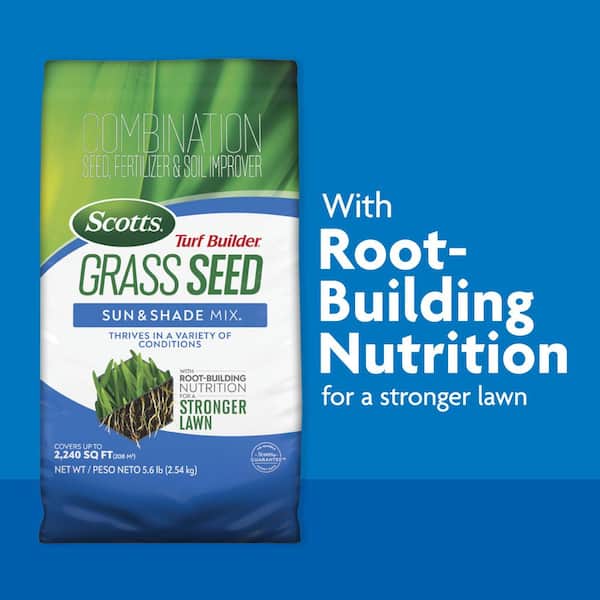 Scotts Turf Builder Grass Seed Sun and Shade Mix and Triple