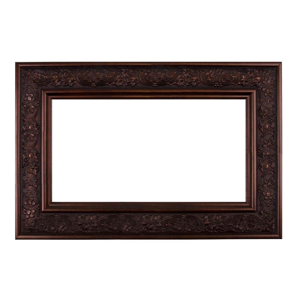 Verona 24 in. x 42 in. Mirror Frame Kit in Bronze Brown - Mirror Not Included price history on PriceWatchPro