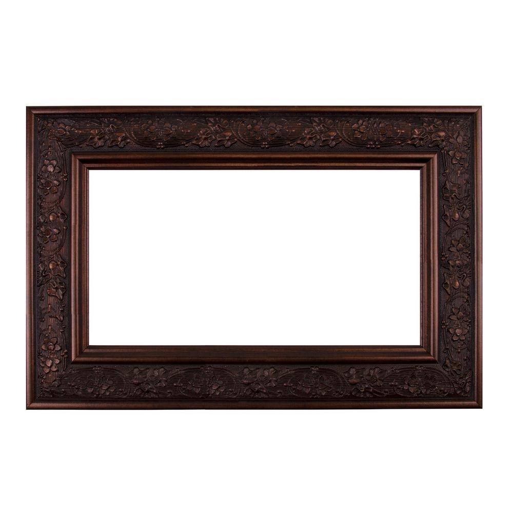 Verona 36 in. x 36 in. Mirror Frame Kit in Bronze Brown - Mirror Not Included price history on PriceWatchPro