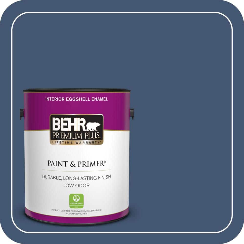 1 gal. Home Decorators Collection #HDC-WR14-7 Hidden Sapphire Eggshell Enamel Low Odor Interior Paint & Primer price history on PriceWatchPro