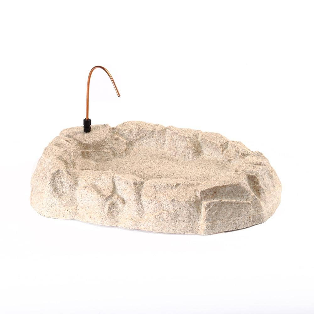 Large - Reptile Water Bowl | Stone Birdbath