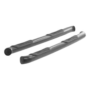 3-Inch Round Black Steel Nerf Bars, No-Drill, Select Jeep Grand Cherokee