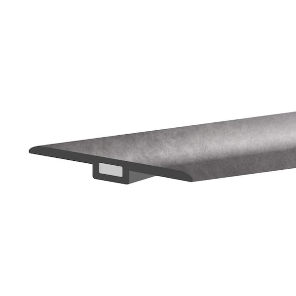 Lucida Surfaces TerraCore Holland Gray 1-3/4 in. W x 47-1/4 in. L x 0.27 in. T Vinyl T-Molding