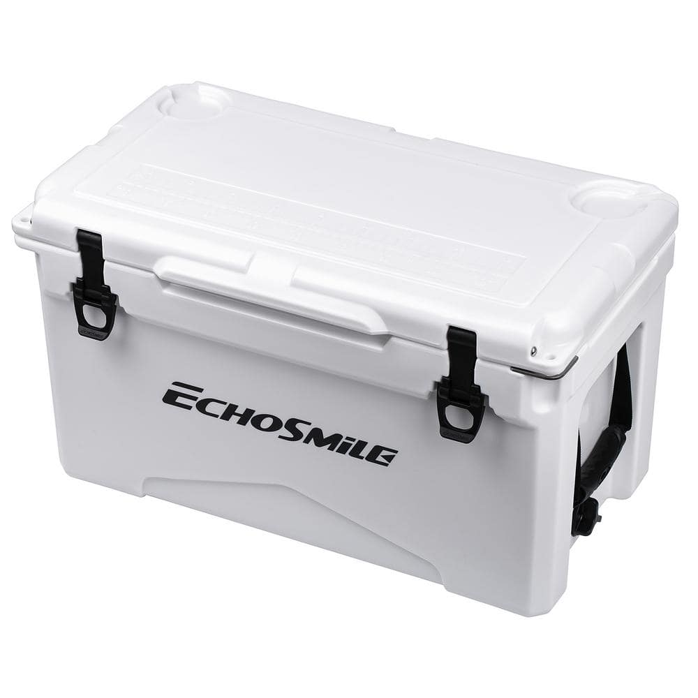 ITOPFOX 35 qt. Outdoor White Insulated Box Cooler with Stretch