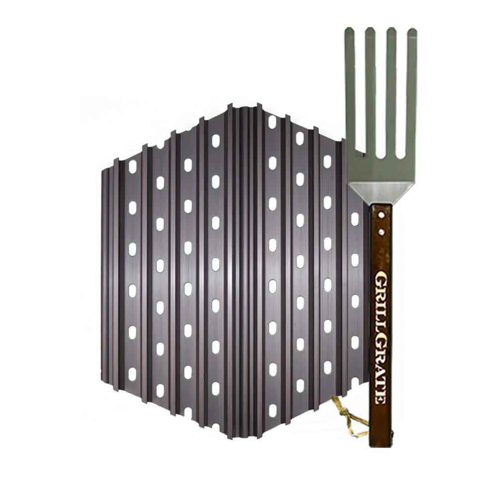 GrillGrate 12 in. x 10.5 in. Grates for the Kamado Joe Joe Jr (2Piece