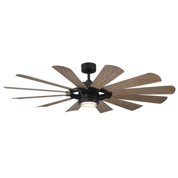 Modern rustic best sale ceiling fan