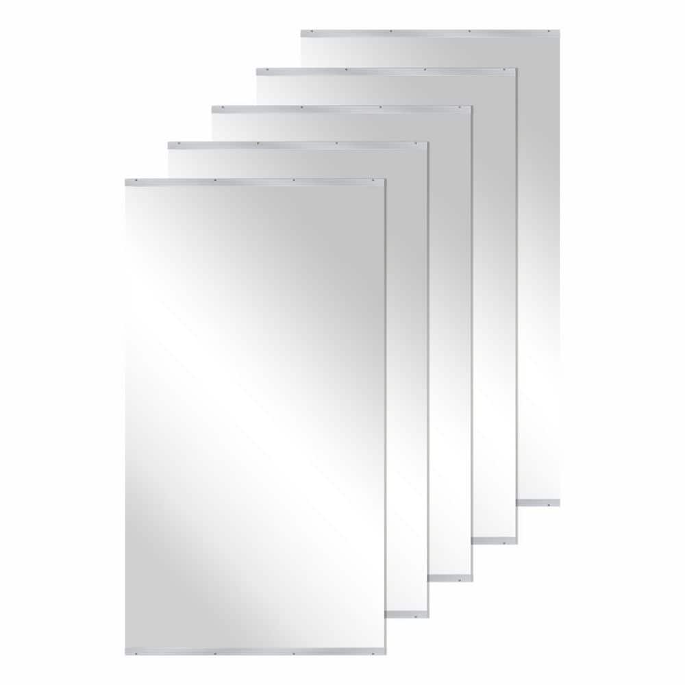 鏡 GrandeurGatherer LuxHomez Extra-Large 46 in. W x 84 in. Rectangular Frameless