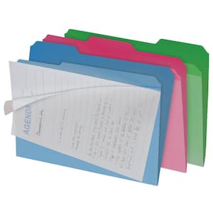 Clearview Interior File Folder 6 pk in Colors