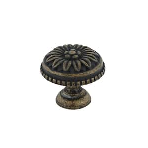 1-3/16 in. (30 mm) Antique English Traditional Cabinet Knob
