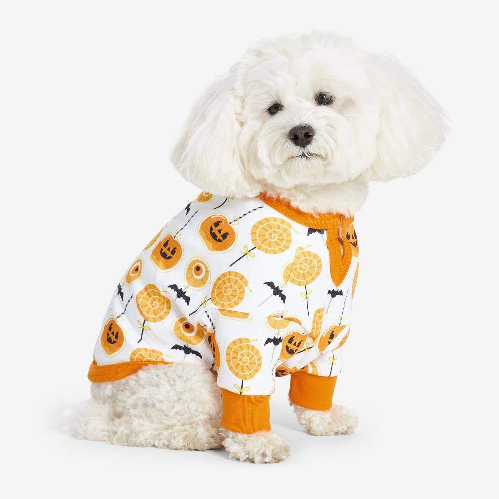 pumpkin dog pajamas