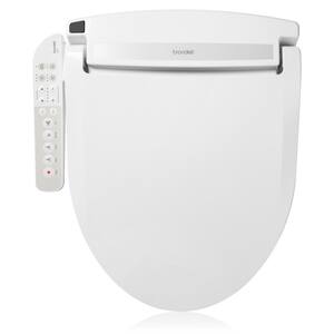 Swash Select Sidearm EM417 Electric Bidet Seat for Elongated Toilets with Warm Air Dryer in White