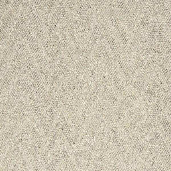 4 ft. x 6 ft. Gray Chevron Washable Area Rug
