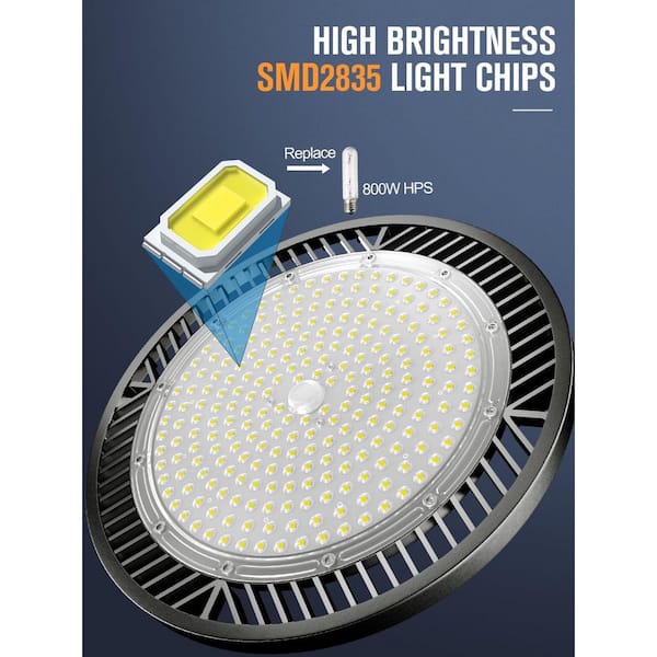 Lukyamzn 250W 35000 LM LED High Bay Work Light AC100-277V Super