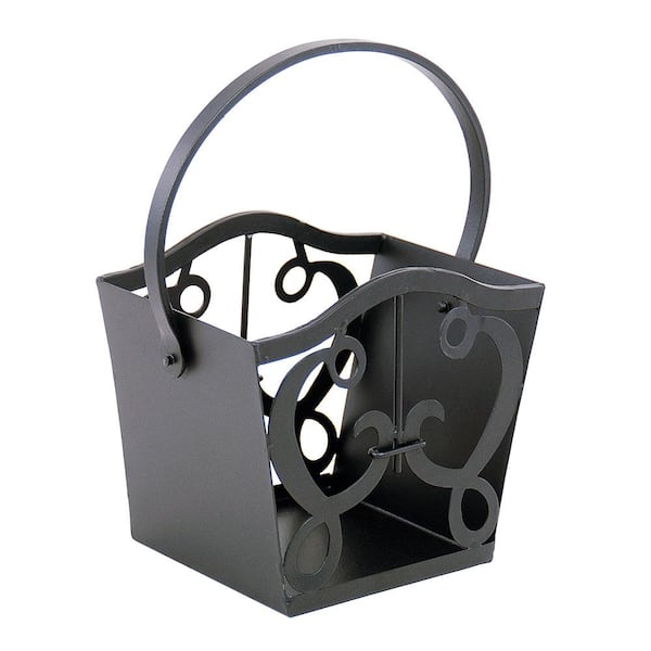 10.5 in. Tall Graphite Cypher Elegant Fatwood Caddy with Fatwood Included