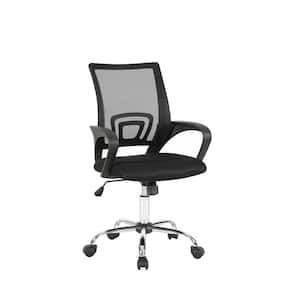 Black Mid Back Mesh Office Chair