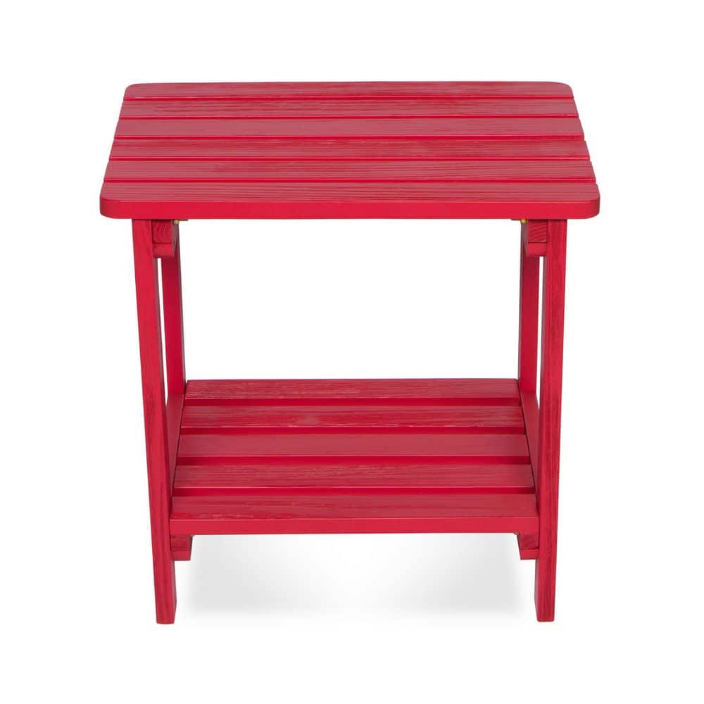 "20""H Rectangular Side Table, Cedar Wood Patio Table, Classic Corner Table,  Rectangle Wooden End Table" price history on PriceWatchPro