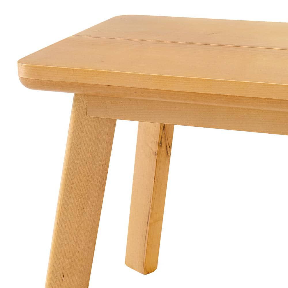 Shelburne Warm Natural 48" Birch and Maple Dining Bench