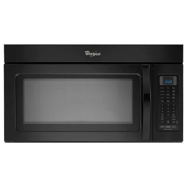 Whirlpool 2.0 cu. ft. Over the Range Microwave in Black with Sensor Cooking-DISCONTINUED
