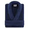 ASL American Soft Linen, Mens and Womens Robes, XL-XXL, Navy Blue