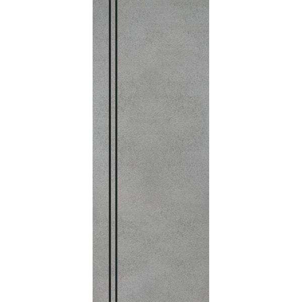 32 in. x 34 in. Solid Wood with Honeycomb Concrete Interior Door Slab