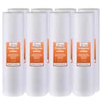 Whole House Sediment Water Filter Replacement Cartridge 20 in. x 4.5 in. 5-Micron (Pack of 8)