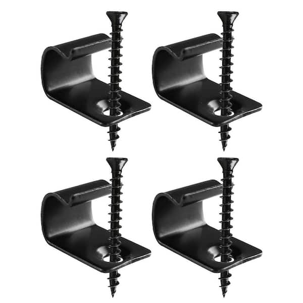 Afoxsos Stainless Steel Starter Clips for Decking Hideaway Fasteners 72-Pack Universal Composite Hidden Deck Boards Installation