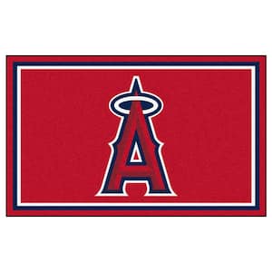 Los Angeles Angels 4 ft. x 6 ft. Area Rug