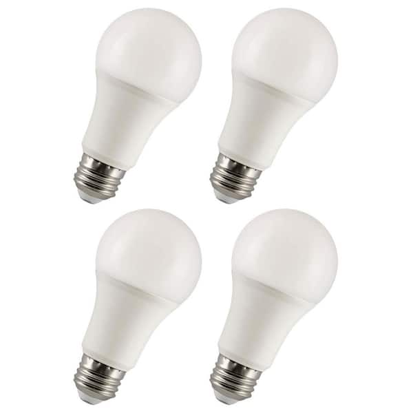 100-Watt Equivalent Daylight A21 Dimmable LED A-Shaped Light Bulb 5000K (4-Pack)