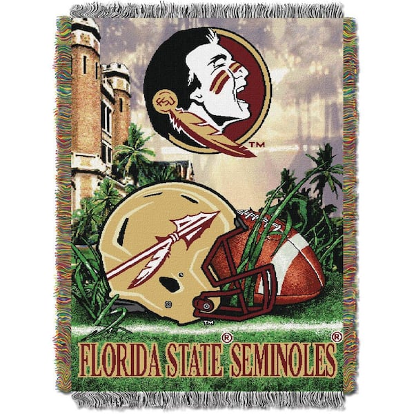 Florida State University Polyester Throw Blanket