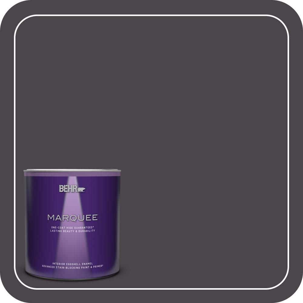 BEHR MARQUEE 1 qt. #N550-7 Catwalk Eggshell Enamel Interior Paint ...