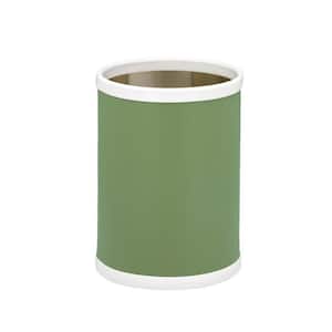 Bartenders Choice Fun Colors Mist Green 8 Qt. Round Waste Basket