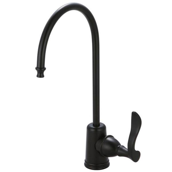 Kingston Brass French Single-Handle Replacement Drinking Water Filtration Faucet in Oil Rubbed Bronze for Filtration Systems