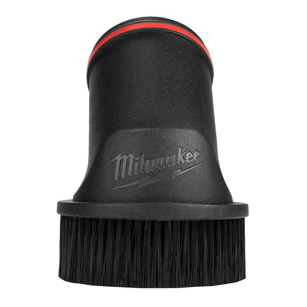 Milwaukee 21/2 in. Round Brush Tool for Wet/Dry Shop Vacuums (1Piece