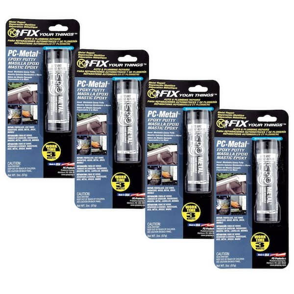 PC Products PC-Metal 2 oz. Putty Epoxy (4-Pack)